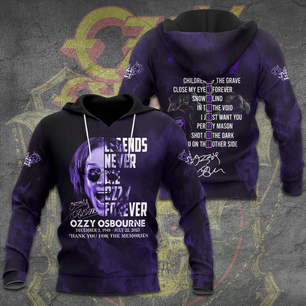 Ozzy Osbourne 3D Apparel – TANTN15388