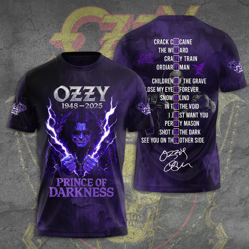 Ozzy Osbourne 3D Apparel – TANTN15389