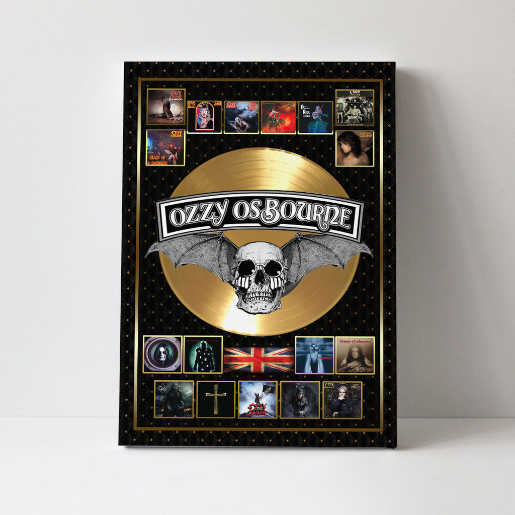 Ozzy Osbourne Rectangle Canvas With Inner Frame – HOATT12931
