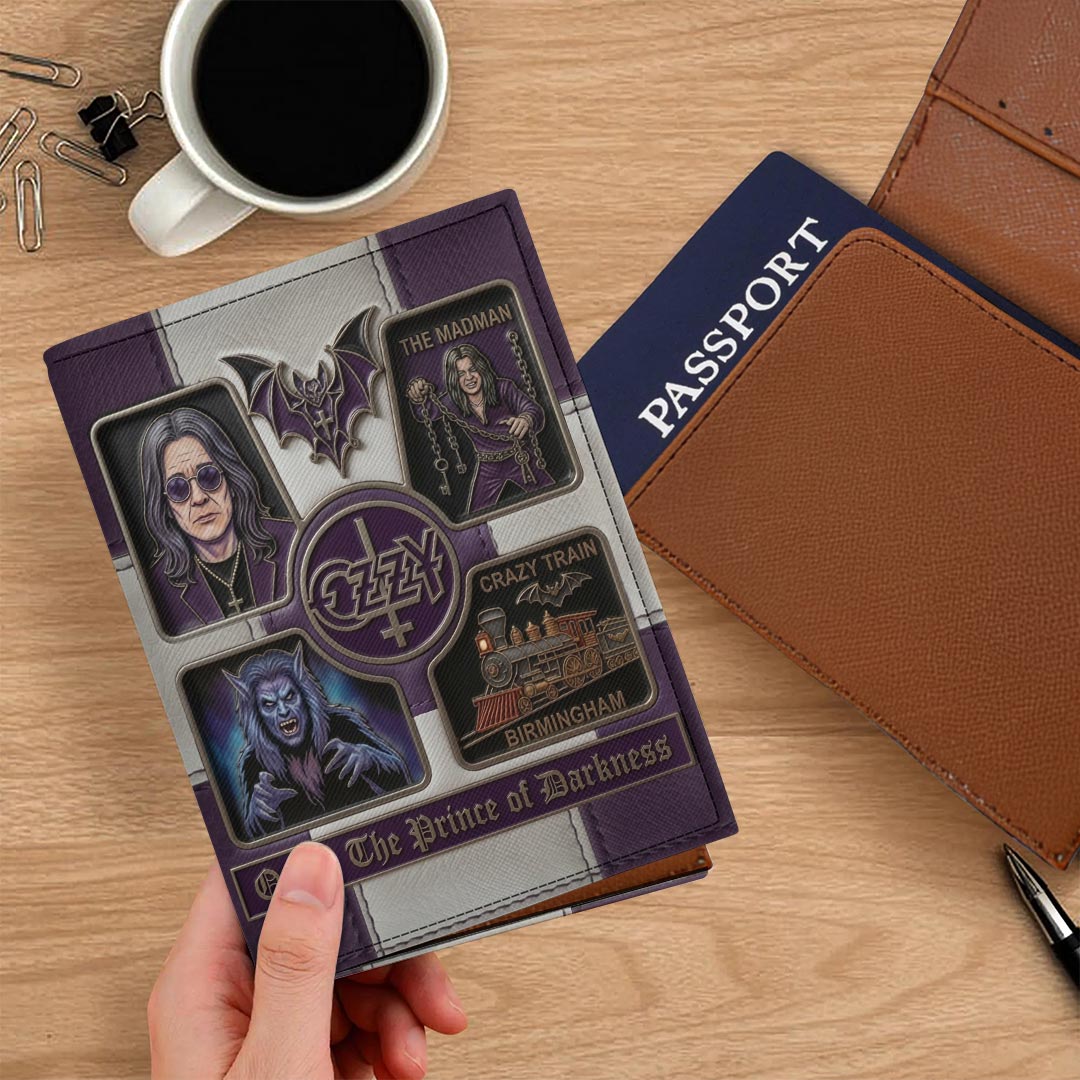 Ozzy Osbourne Leather Passport Cover – HOATT18546