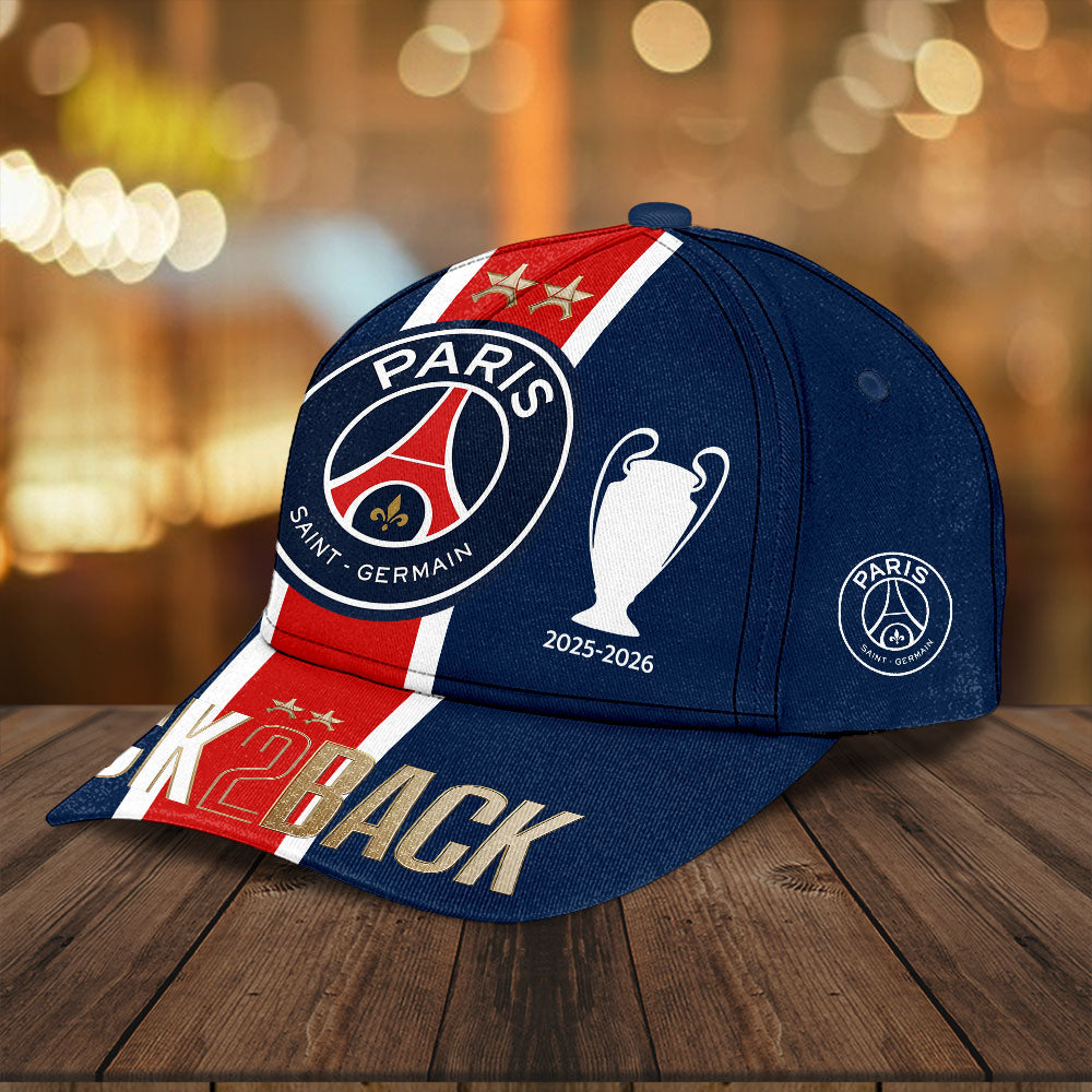 Paris Saint-Germain Champions of Europe 25/26 Classic Cap – TANTN23340