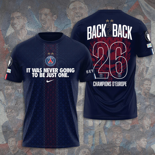 Paris Saint-Germain 25/26 Champions League Champions 3D Apparel – GNE6738