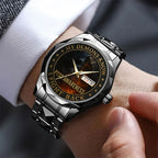 PTSD Awareness Veterans Alloy Luxury Quartz Watch – TANTN15628