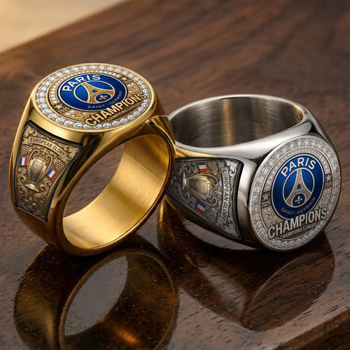 Paris Saint-Germain Champions of Europe 25/26 3D Engraved Ring – TMTHU6756