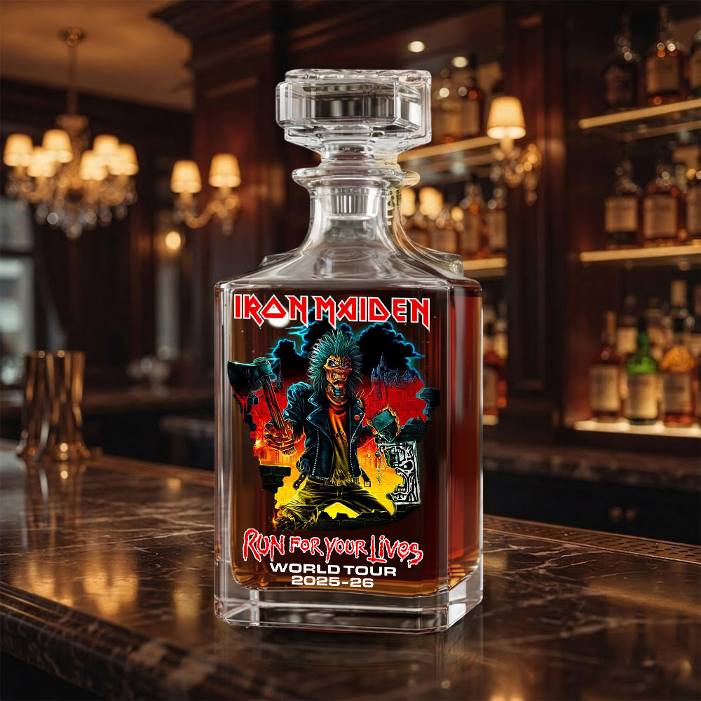 Iron Maiden Whiskey Decanter and Glass – GNE6772