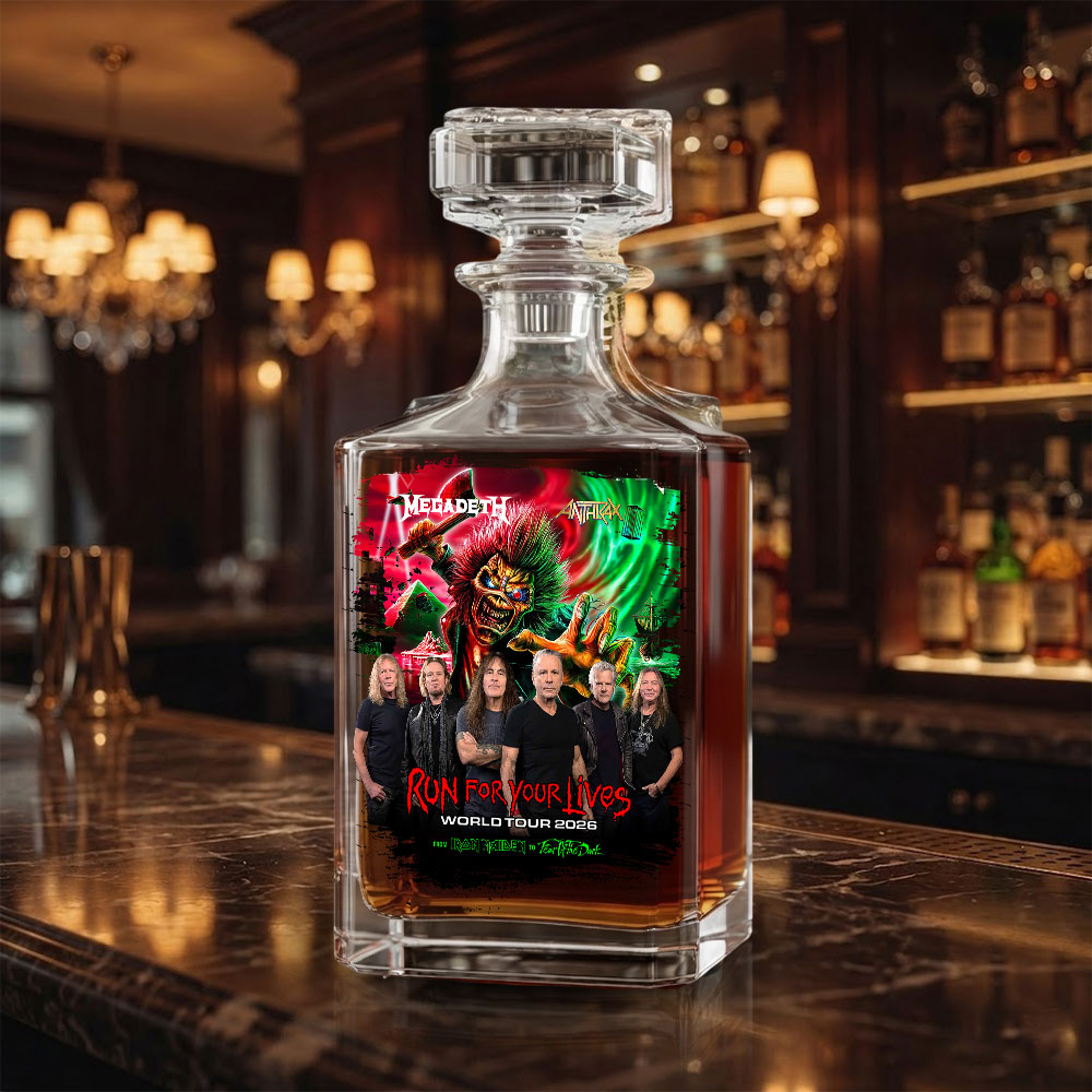 Iron Maiden Whiskey Decanter and Glass – GNE6774