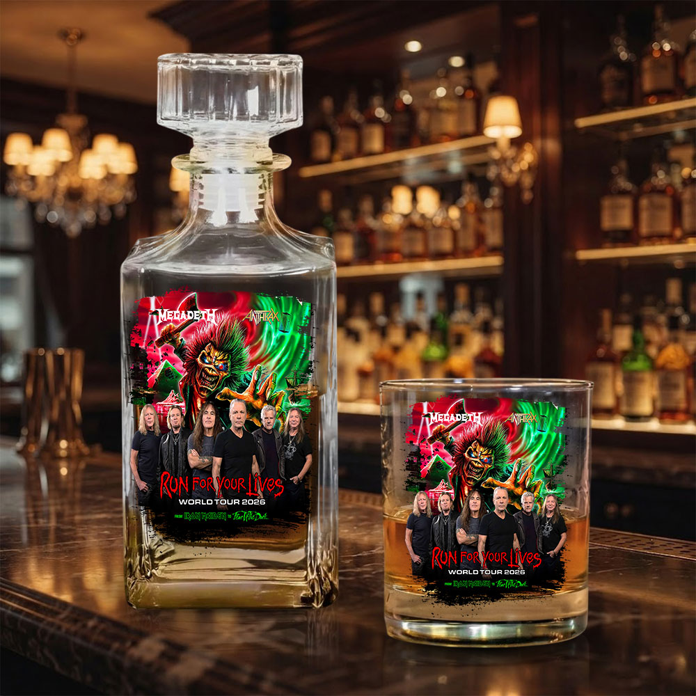 Iron Maiden Whiskey Decanter and Glass – GNE6774