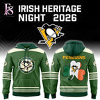 Penguins Website Irish Heritage Night 2026 Hoodie
