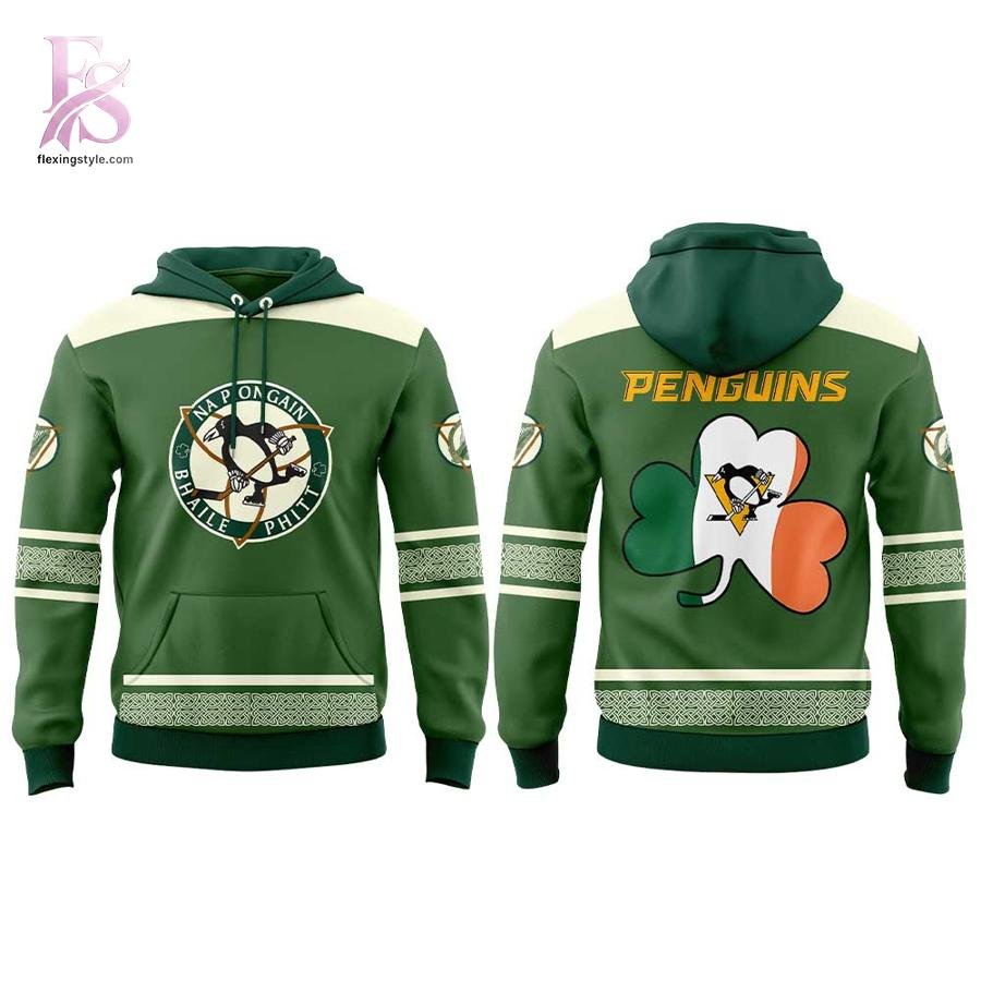 Penguins Website Irish Heritage Night 2026 Hoodie