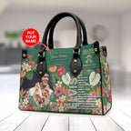 Personalized Elvis Presley Leather HandBag – TMTHU6921
