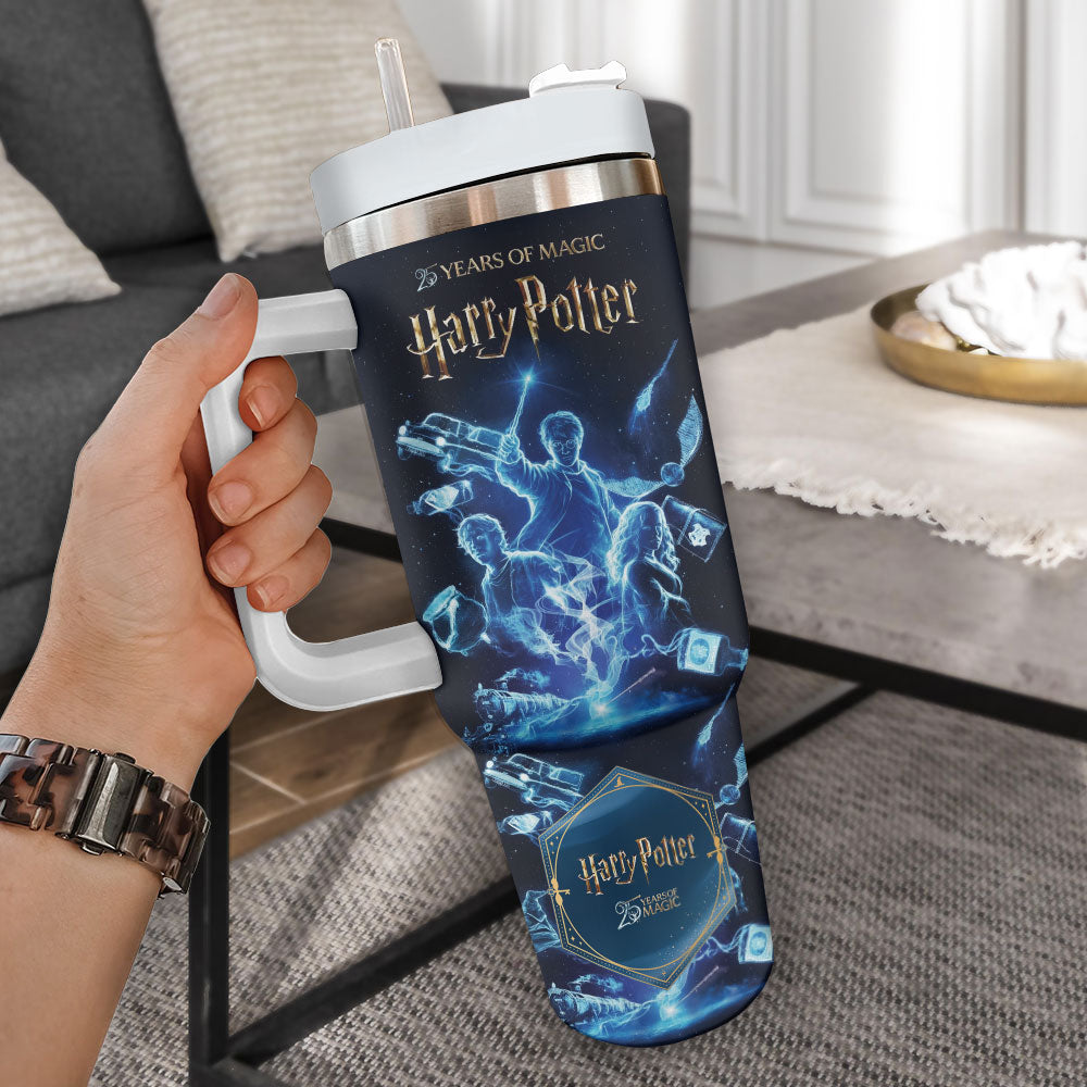Personalized Harry Potter 25th Anniversary 40oz Tumbler – TMTHU7252