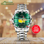 Personalized Masters Tournament x Rolex Alloy Luxury Quartz Watch – MAITM15090