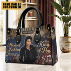 Personalized Michael Jackson Leather HandBag – TMTHU9908