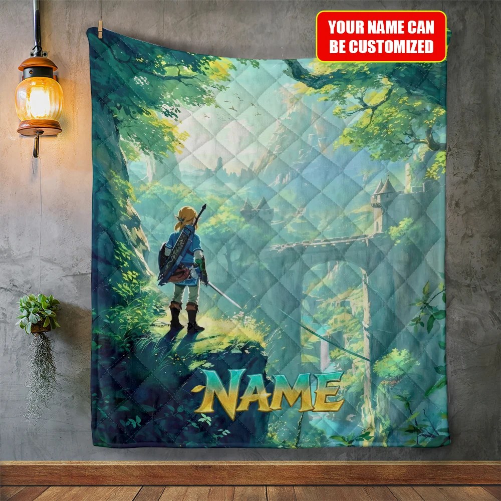 Personalized The Legend of Zelda Quilt Blanket – MAITM15422