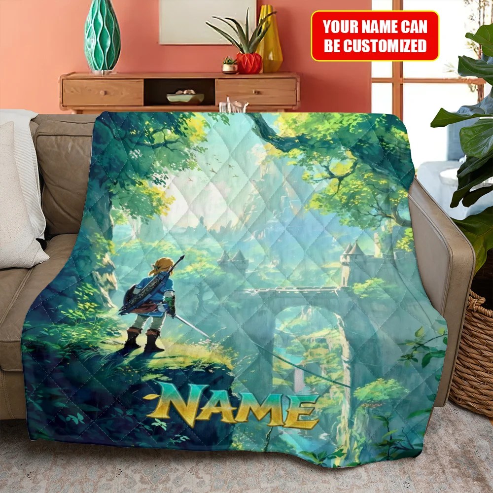 Personalized The Legend of Zelda Quilt Blanket – MAITM15422