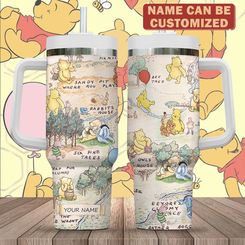 Personalized Winnie-the-Pooh 40oz Tumbler – TMTHU3439