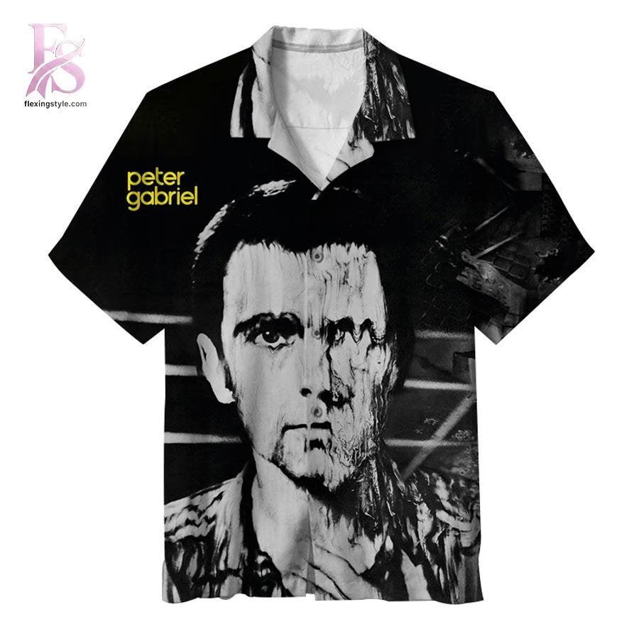 Peter Gabriel Lyrics are real and true Hawaiian Shirt