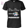 Pew Pew Madafakas Unicorn Shirt