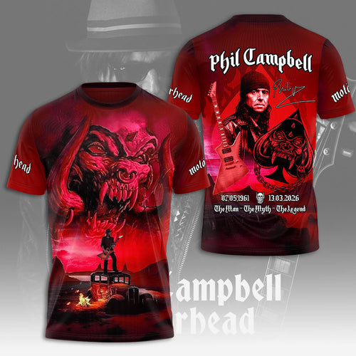 Motörhead x Phil Campbell 3D Apparel – GNE5520