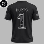 Philadelphia Eagles 2026 Salute to Service Black Personalized Football Jersey