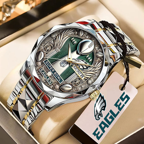 Philadelphia Eagles Alloy Luxury Quartz Watch – TANTN 14975