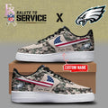 Philadelphia Eagles Salute to Service 2025 Air Force Shoes