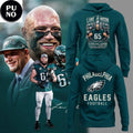 Philadelphia Eagles x Lane Johnson 2026 Always Remembered Legend Hoodie T-Shirt