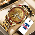 Philadelphia Phillies 142th Anniversary 2025 Alloy Luxury Quartz Watch – TANTN16086