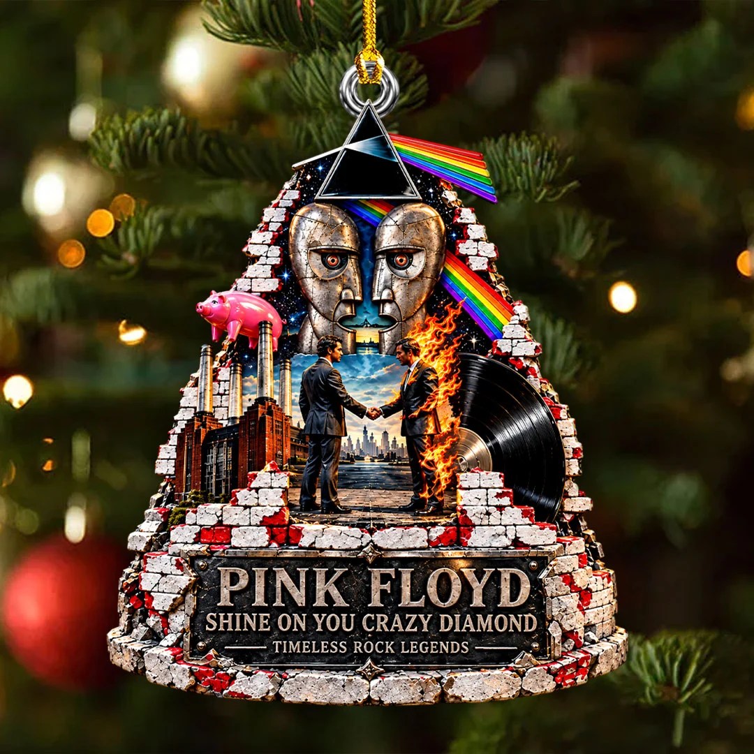 Pink Floyd Custom Shape 2-side Printed Acrylic Ornament – HOATT21508