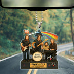 Pink Floyd 60th Anniversary Custom Shape Clear 1-sided Acrylic Car Ornament – MAITM12743