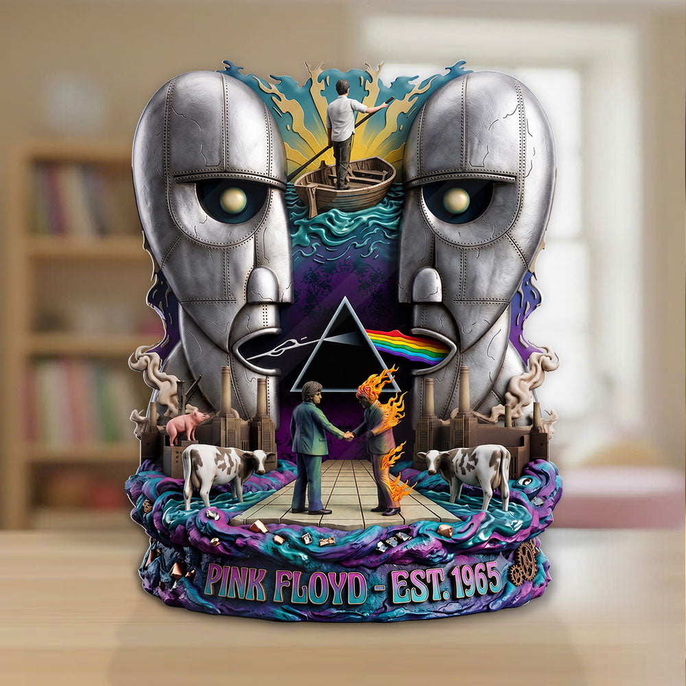 Pink Floyd Custom Shape Acrylic Plaque – TMTHU6765