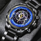 Pink Floyd Black Stainless Steel Watch – HOATT 4560