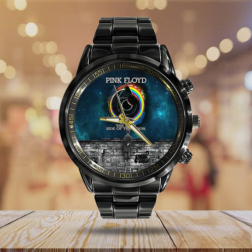 Pink Floyd Black Stainless Steel Watch – TANTN 6124