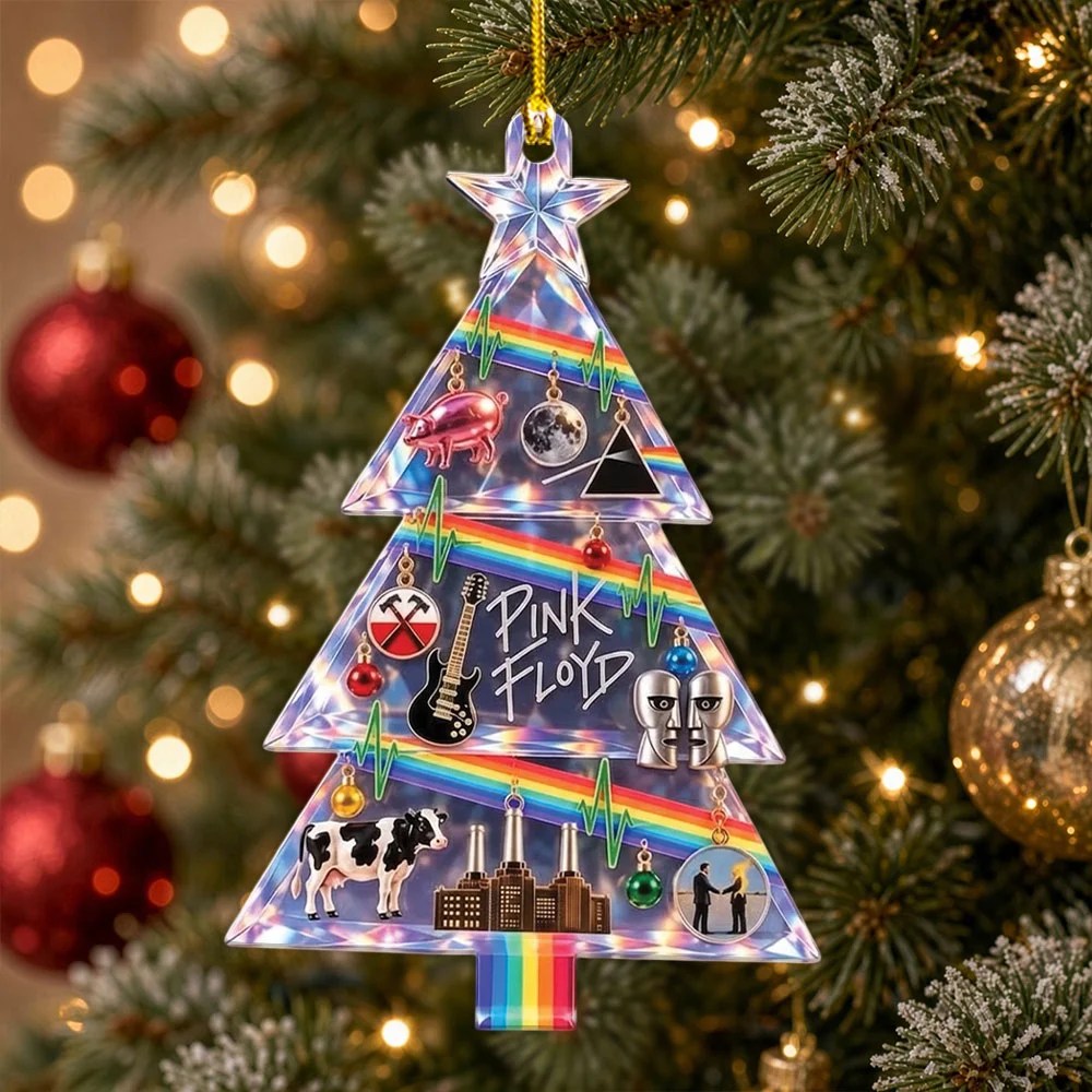 Pink Floyd Custom Shape 2-side Printed Acrylic Ornament – MAITM15280