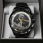 Pink Floyd x Artemis II Black Stainless Steel Watch – TANTN22408