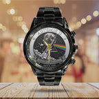 Pink Floyd x Artemis II Black Stainless Steel Watch – TANTN22408