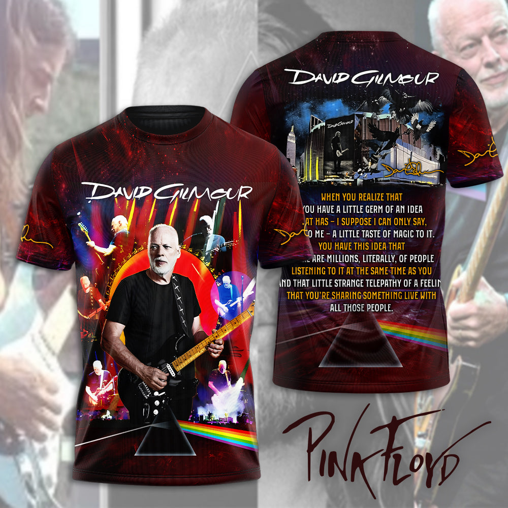 Pink Floyd x David Gilmour 3D Apparel – HUANNM 4619