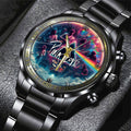 Pink Floyd Black Stainless Steel Watch – GNE 506