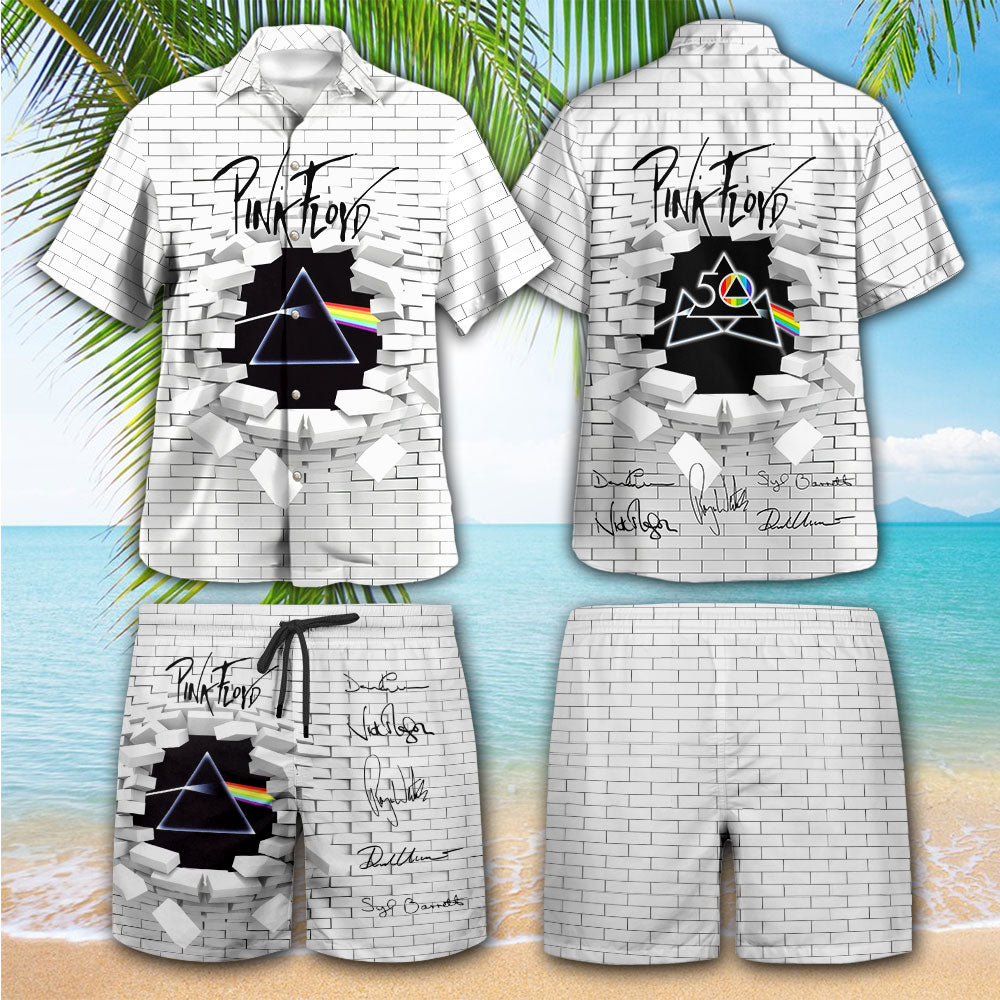 Pink Floyd 3D Hawaiian Apparel – HOATT 3114