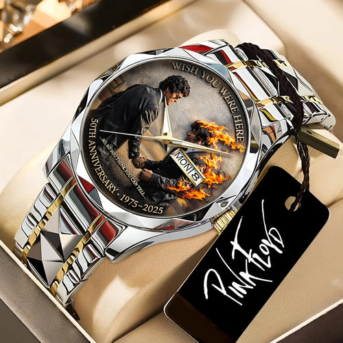 Pink Floyd 60th Anniversary Alloy Luxury Quartz Watch – TANTN19758