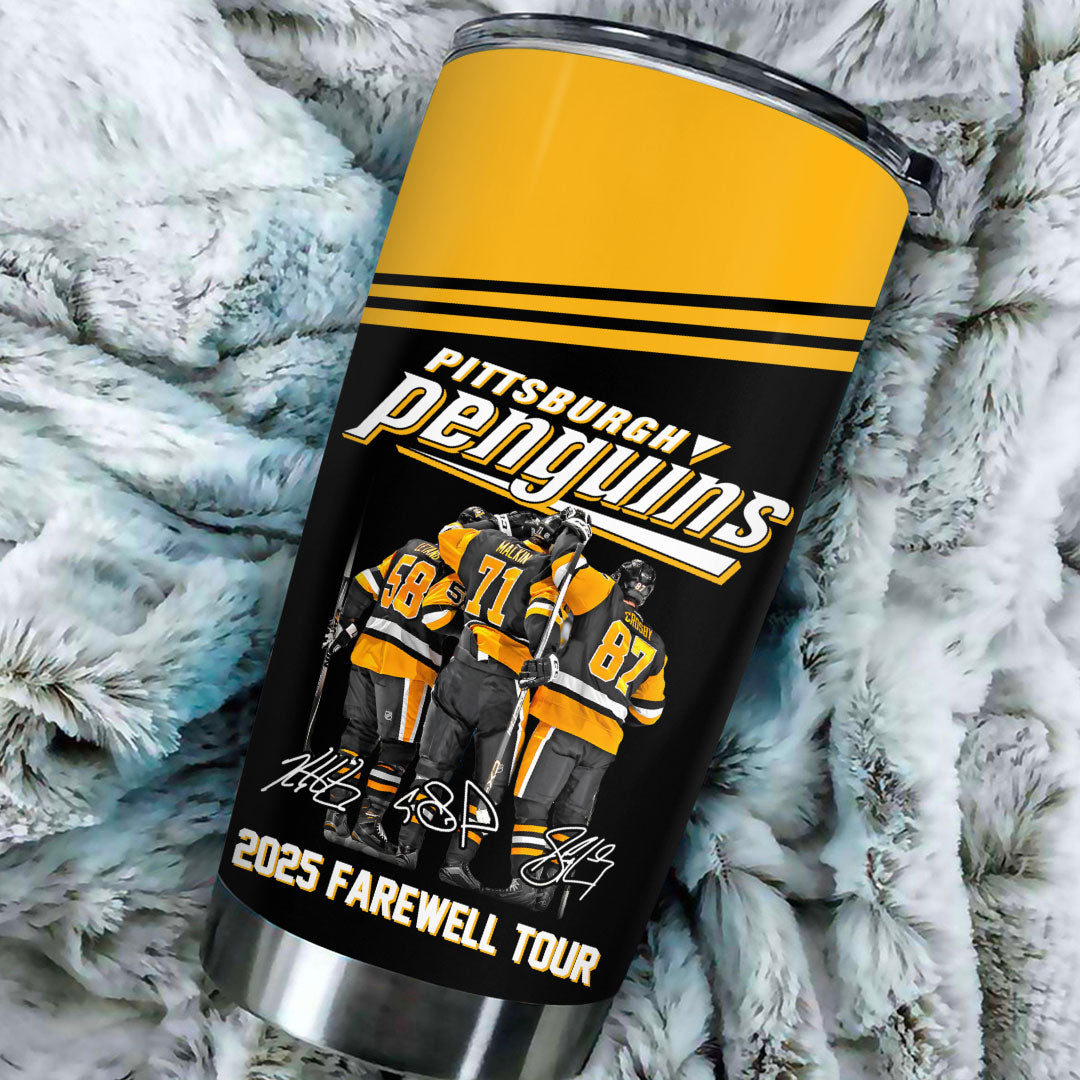 Pittsburgh Penguins 2025 Farewell Tour Tumbler Cup – TANTN18605