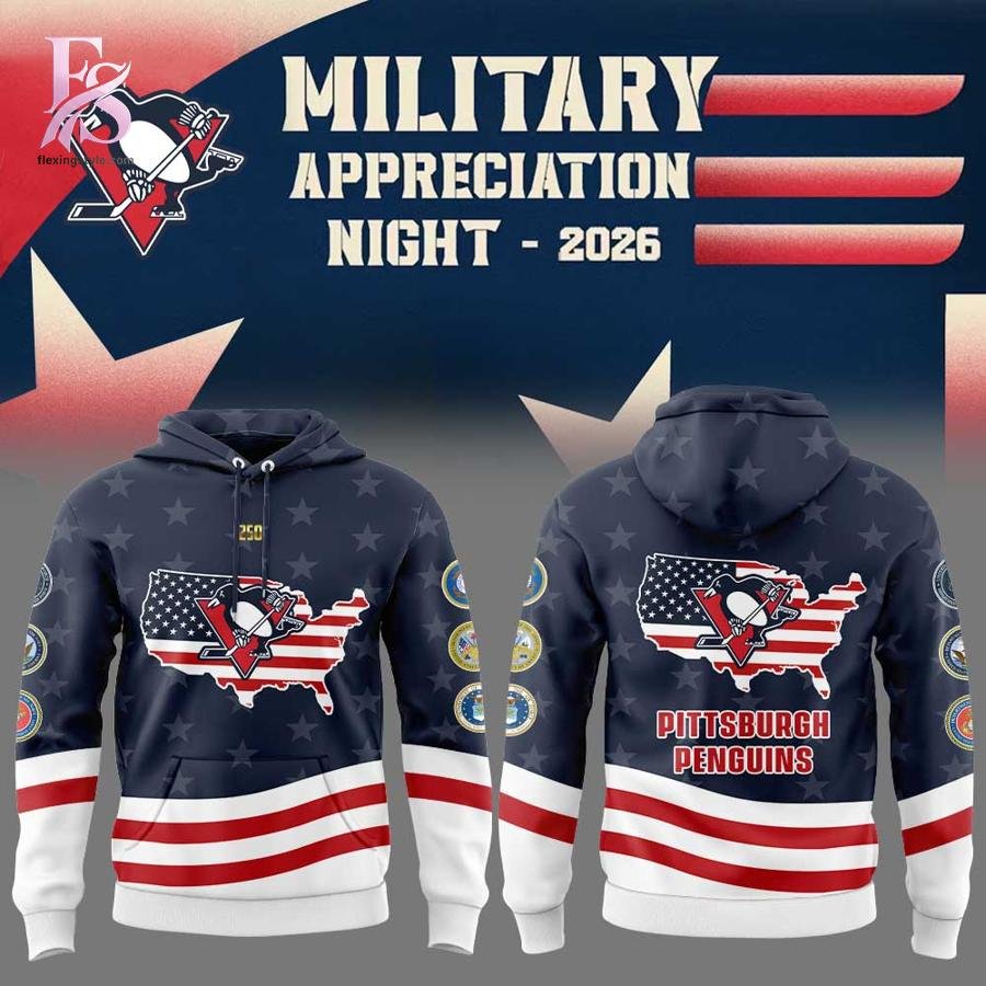 Pittsburgh Penguins Military Appreciation 2026 Shirt