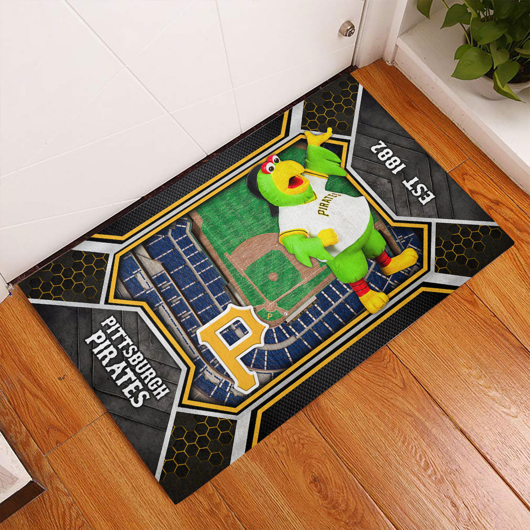 Pittsburgh Pirates Custom Doormat – HOATT13092