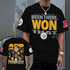 Pittsburgh Steelers 2025 AFC North Champions 3D Apparel – MAITM14337