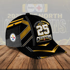 Pittsburgh Steelers 2025 AFC North Champions Classic Cap – HOATT15742