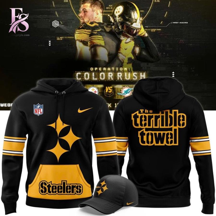 Pittsburgh Steelers Color Rush Week 15 Hoodie