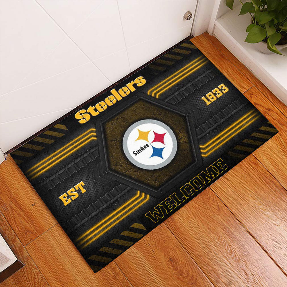 Pittsburgh Steelers Custom Doormat – MAITM13177