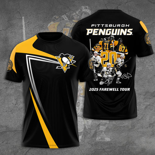 Pittsburgh Penguins 2025 Farewell Tour 3D Apparel – TANTN18607
