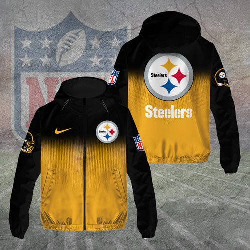 Pittsburgh Steelers 3D Windbreaker Jacket – TANTN15741