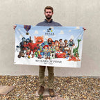 Pixar Animation Studios 40th Anniversary 3D Double-side House Flag – TANTN25066